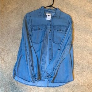 Jean button up
